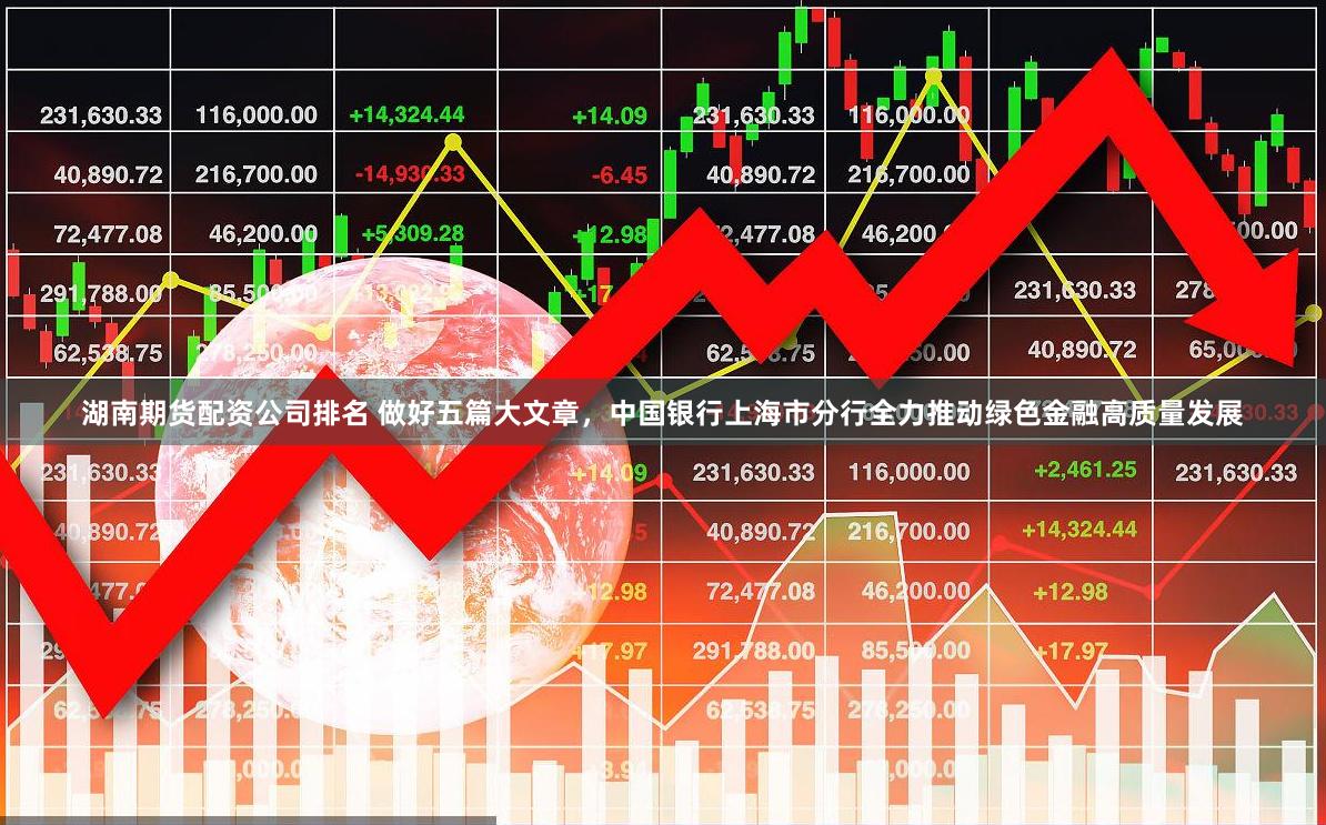 湖南期货配资公司排名 做好五篇大文章，中国银行上海市分行全力推动绿色金融高质量发展