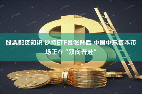 股票配资知识 沙特ETF暴涨背后 中国中东资本市场正在“双向奔赴”